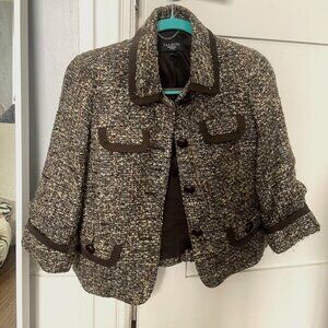Talbots tweed jacket